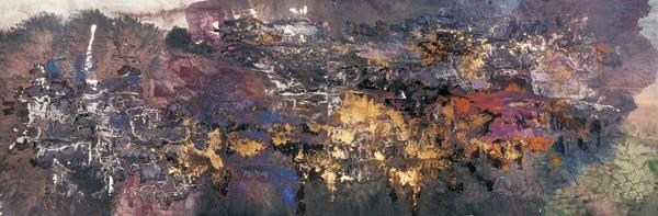 《月印万川》 136x408cm 2008.jpg